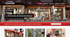Desktop Screenshot of ferreteriaquevedo.com